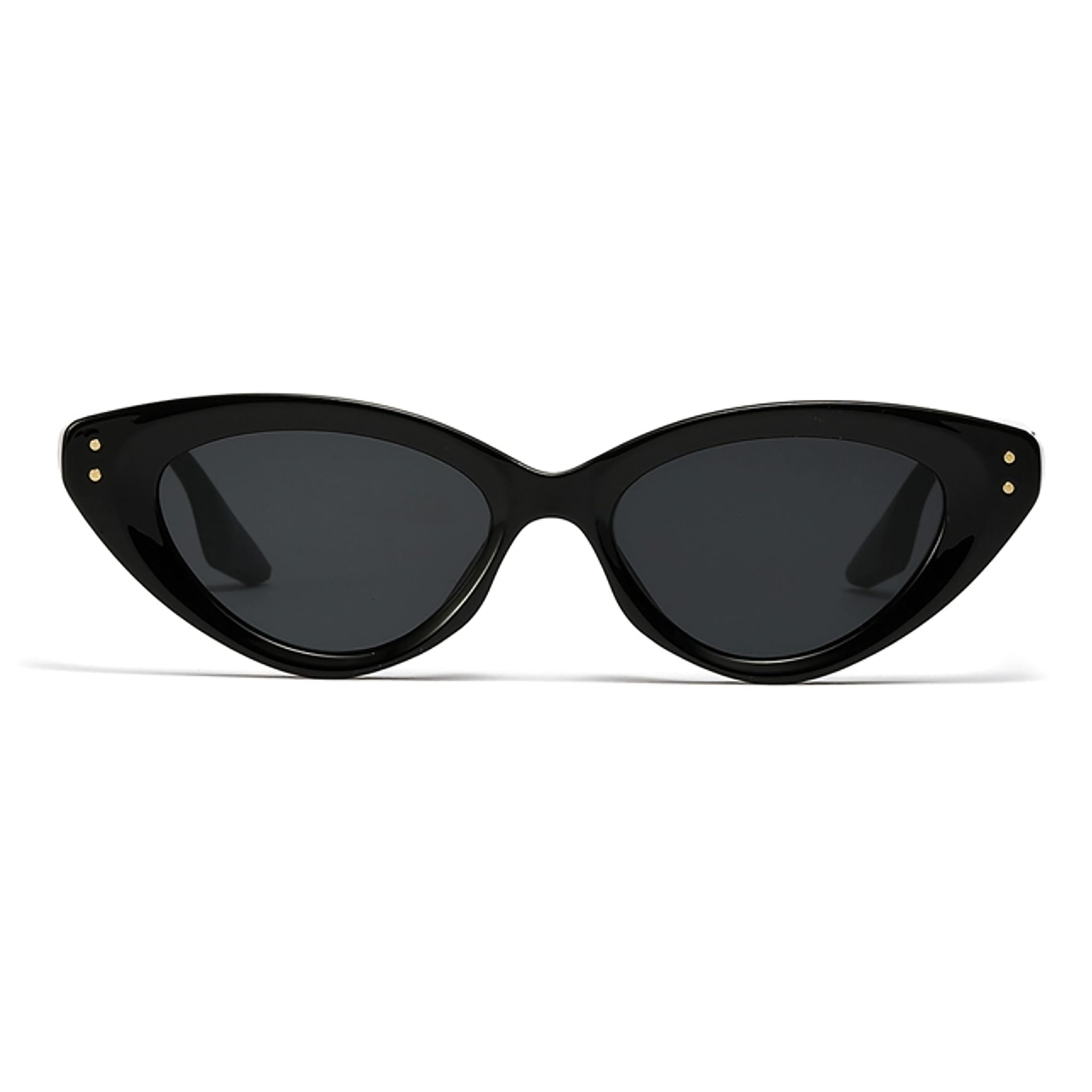 Retro Vintage Narrow Cat Eye Sunglasses for Women - Classic 1950s Style UV Protection - Perfect for Beach, Driving & Fashion Outfits