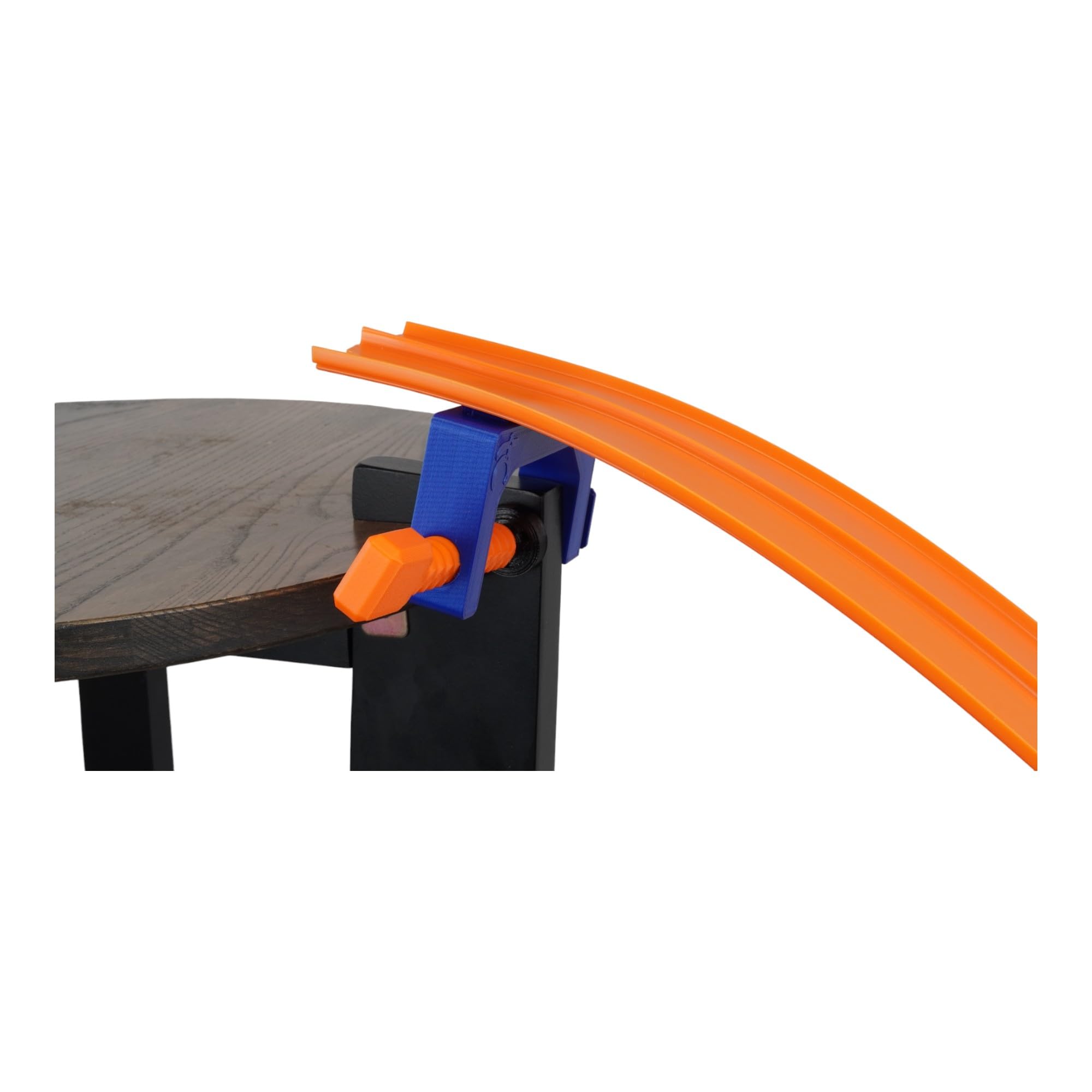 Hot Wheels Track Clamp - Blue & Orange Replacement Part for Hot Wheels Race Tracks - Perfect for DIY Track Repairs & Custom Race Setups
