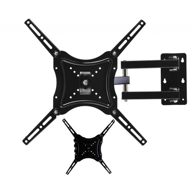 Full Motion TV Wall Mount for 14-55 Inch Flat Screen TVs - CHUNS 117B - Articulating Arm for Living Room, Bedroom & Office Installation
