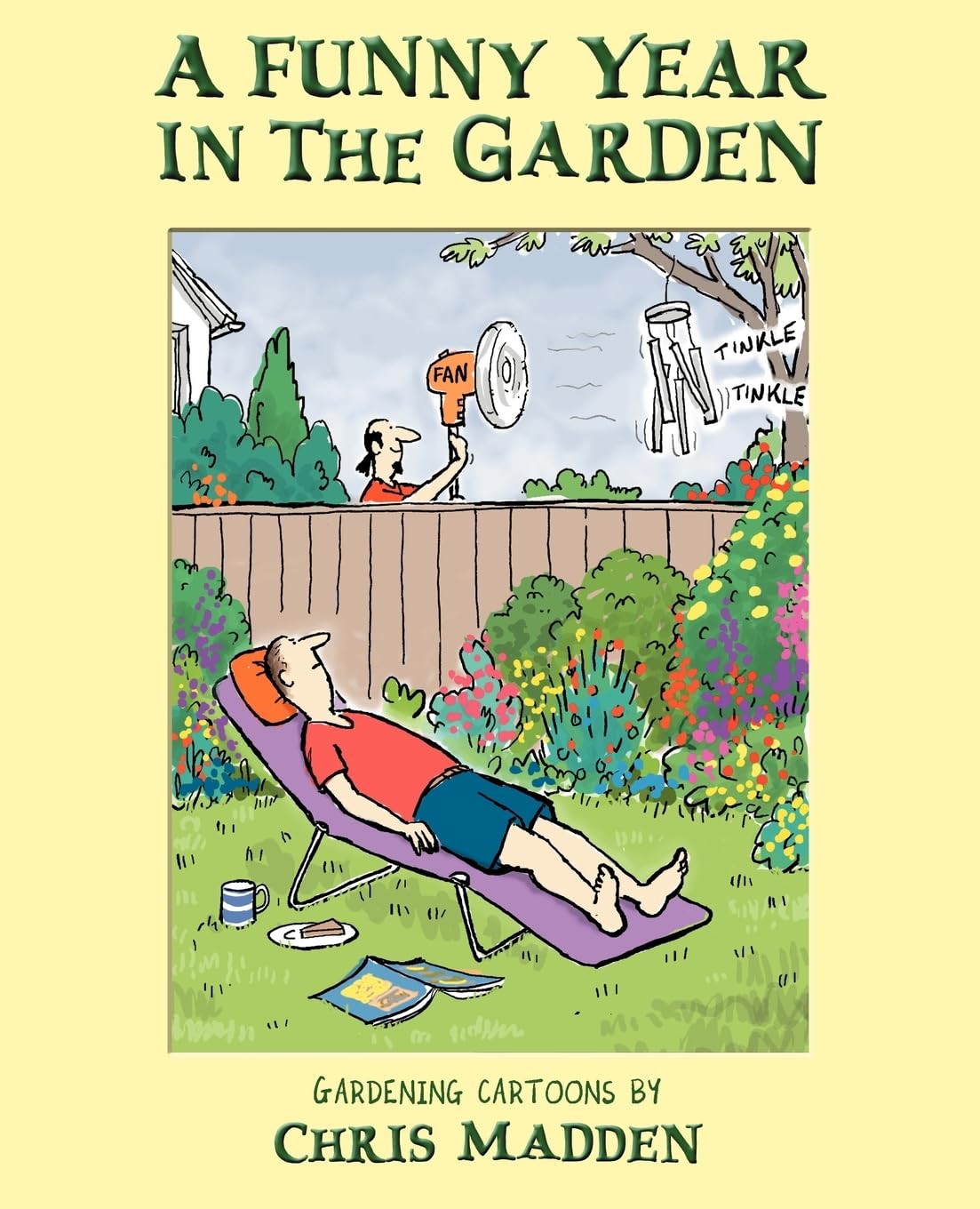 Funny Gardening Cartoons by Chris Madden - Humorous Garden Scenes for Greenthumbs | Perfect for Gardeners' Gifts, Home Decor & Social Media Sharing