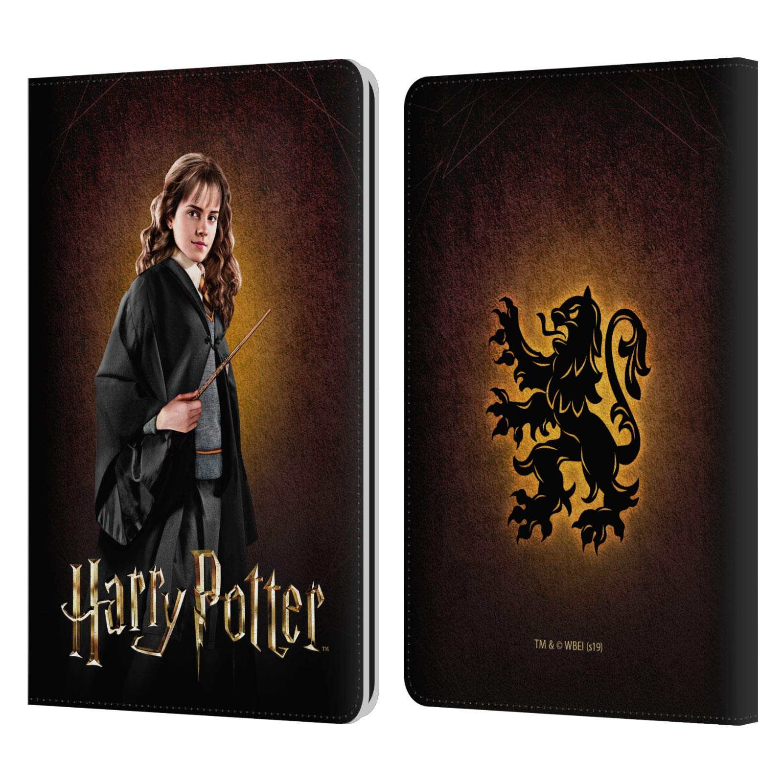 Harry Potter Hermione Granger Chamber of Secrets Leather Book Wallet Case - Officially Licensed Kindle Paperwhite 1/2/3 Cover | Perfect for Book Lovers & Potter Fans, Great Gift for Reading & Travel