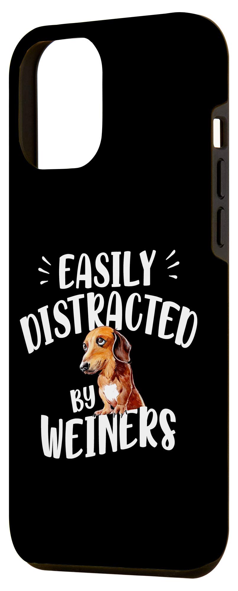 iPhone 12 Pro Max Case - Funny Dachshund Dog Lover Gift for Wiener Dog Owners | Perfect for Dog Walks & Pet Lovers