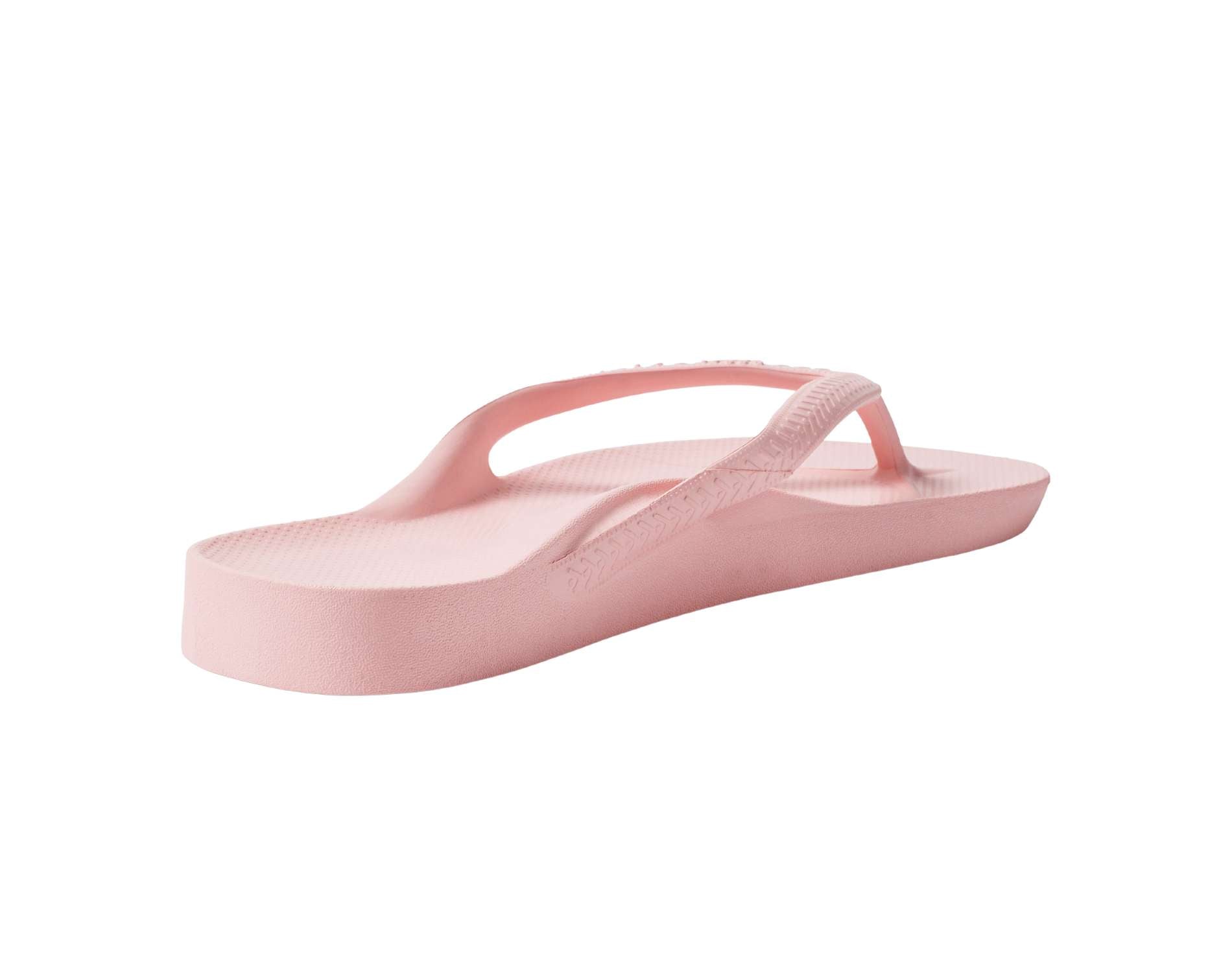 Archie's Arch Support Thongs for Women - Comfortable Pink Sandals with Orthotic Insoles - Perfect for Walking, Travel & Everyday Wear