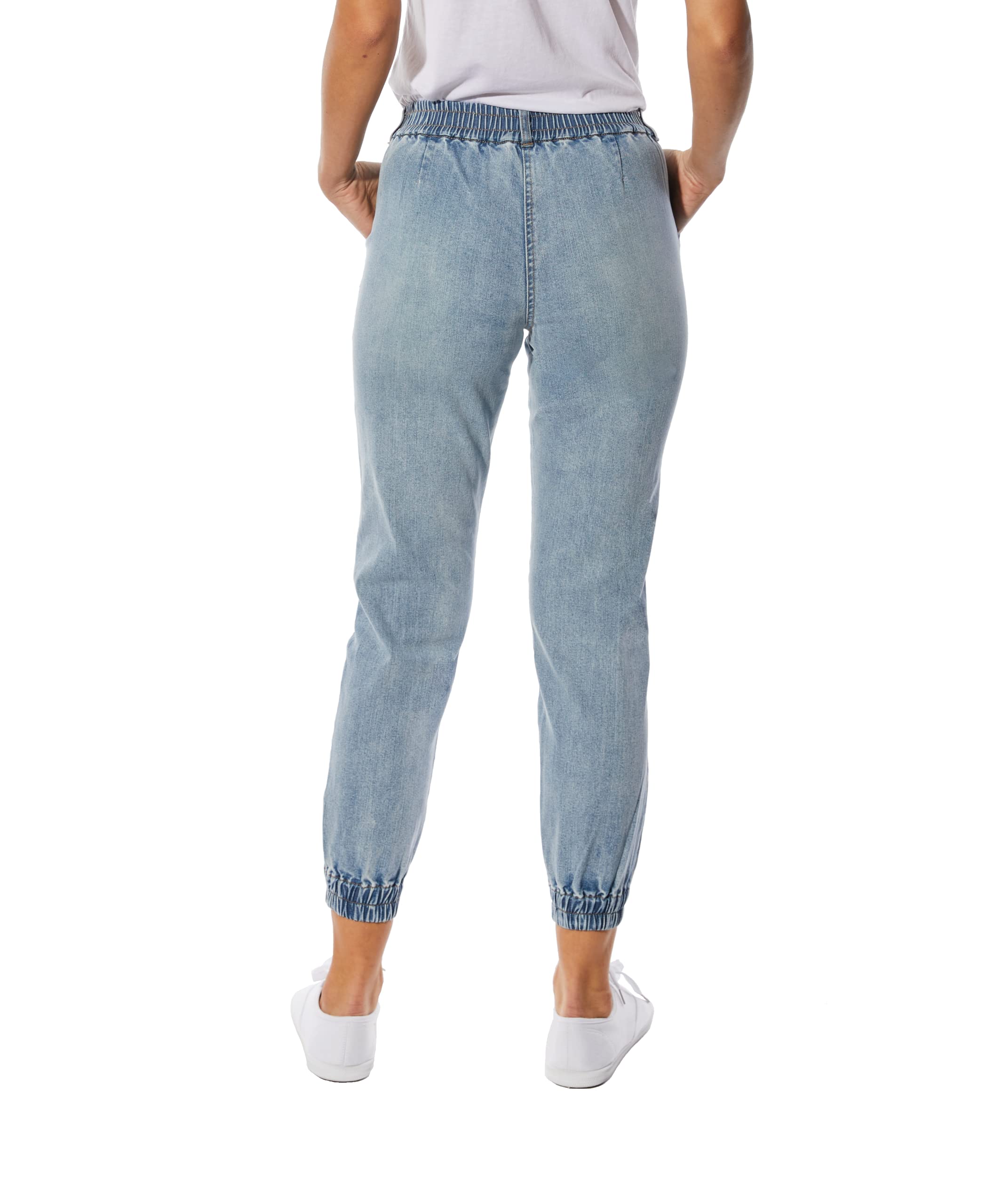 Women's Lightweight Jogger Pants with Functional Zipper & Double Button Closure - Comfortable Casual Lounge Pants for Running, Yoga, and Home Wear