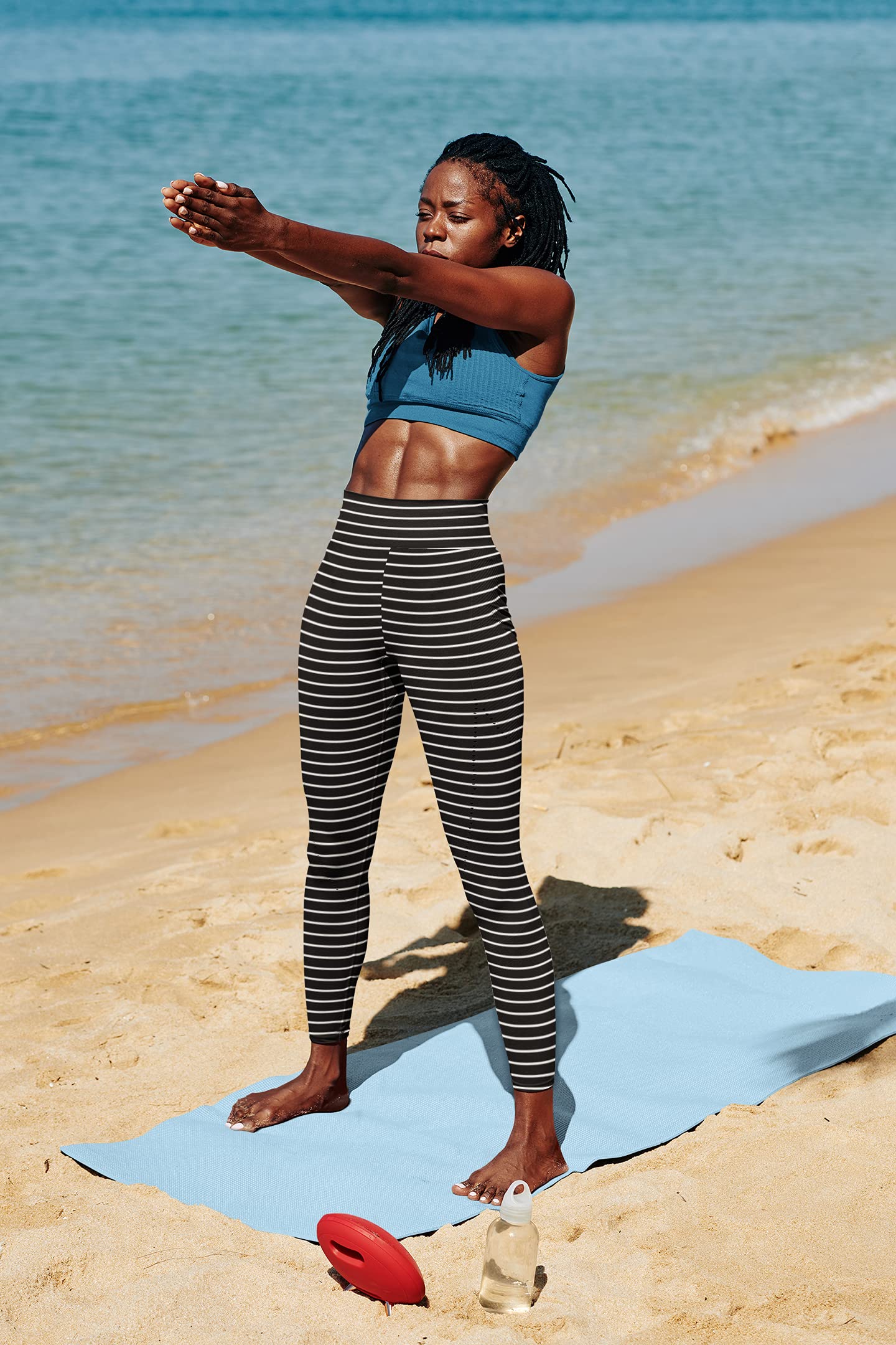 Cerburny High Waisted Yoga Pants for Women - Tummy Control Workout Leggings, Gym & Athletic Spandex Pants - Perfect for Yoga, Running & Casual Wear