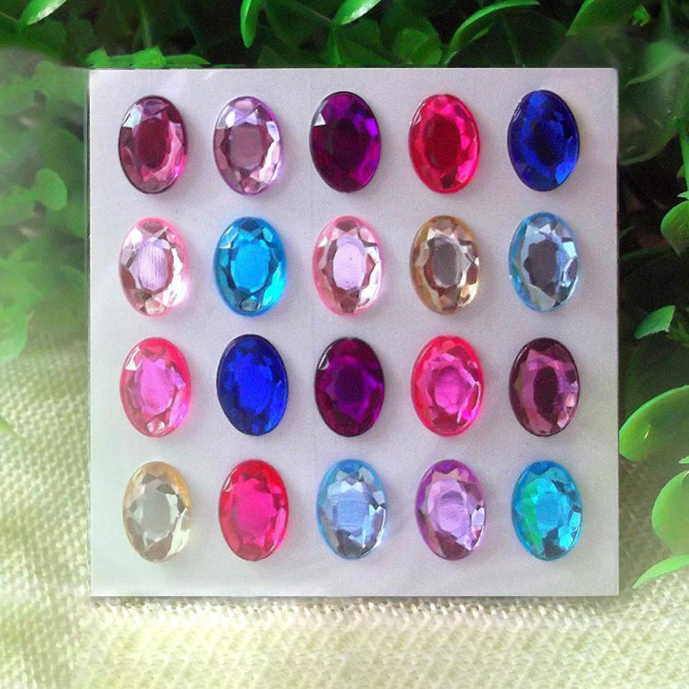 365pcs Self-Adhesive Gem Stickers for Kids Crafts & DIY Projects
