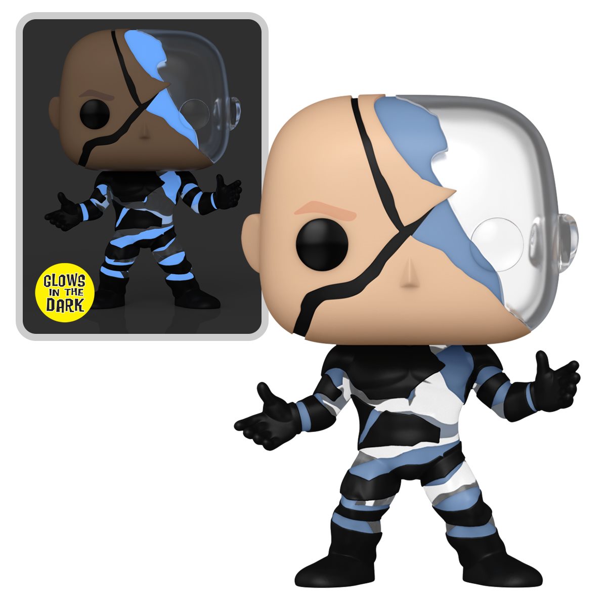Doom Patrol Mr. Nobody Glow in The Dark Funko Pop! Vinyl Figure #1536 - Collectible DC Comics Action Figure for Fans & Gift Idea