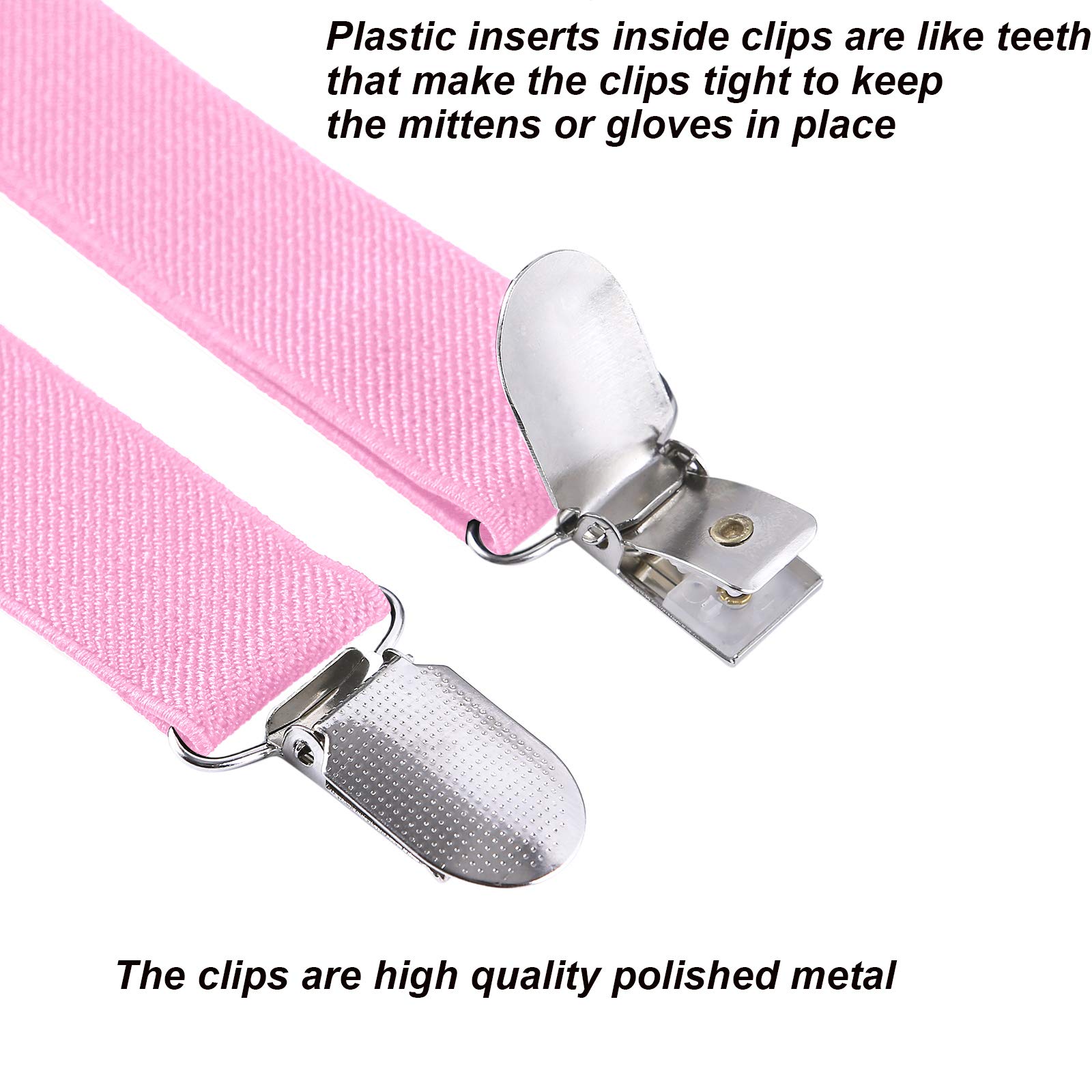 Adjustable Kids Mitten Clips 2-Pack (24-48