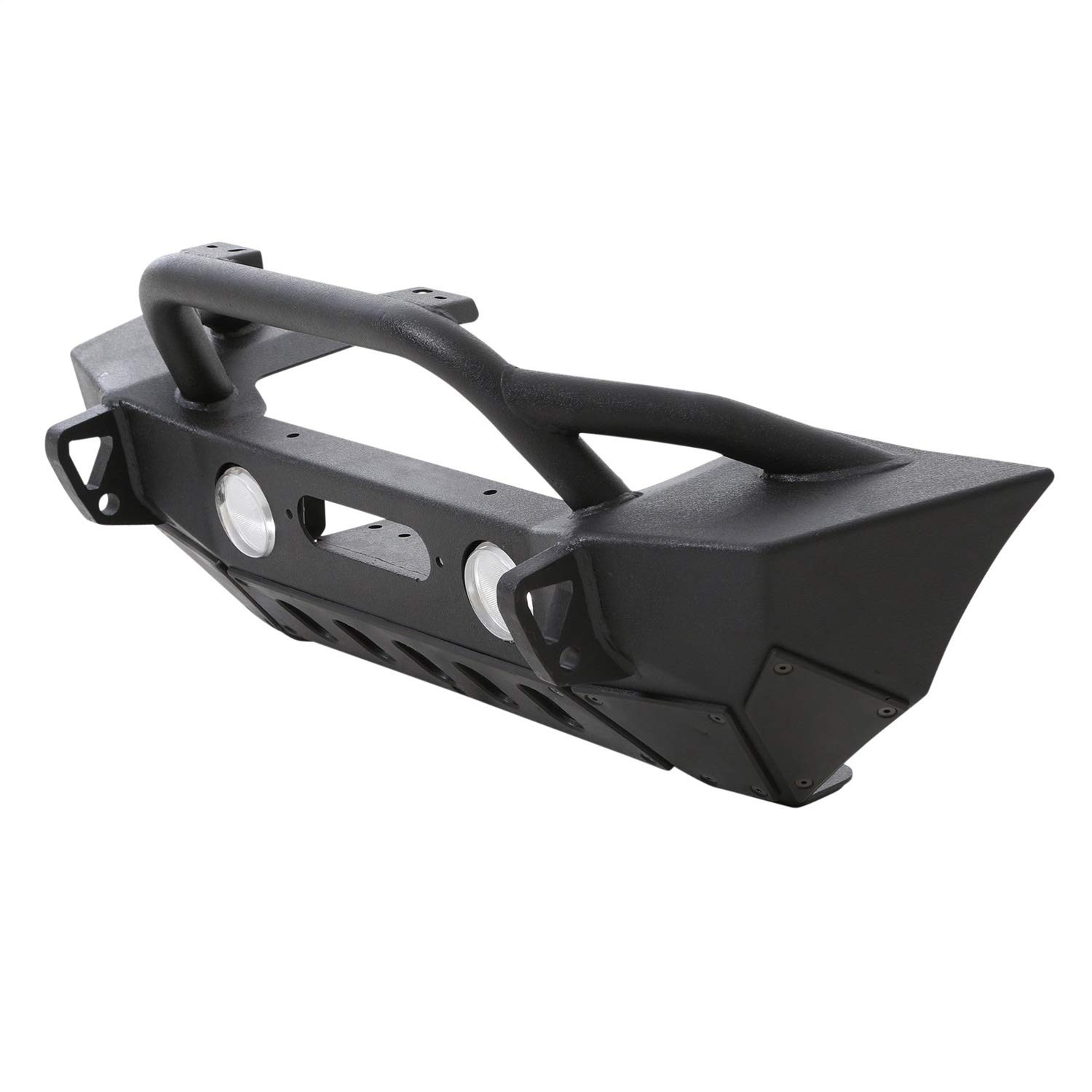 Smittybilt 76807 XRC Gen 2 Front Bumper for Jeep Wrangler JK & JL - Heavy Duty Off-Road Protection for Rock Crawling & Trail Adventures