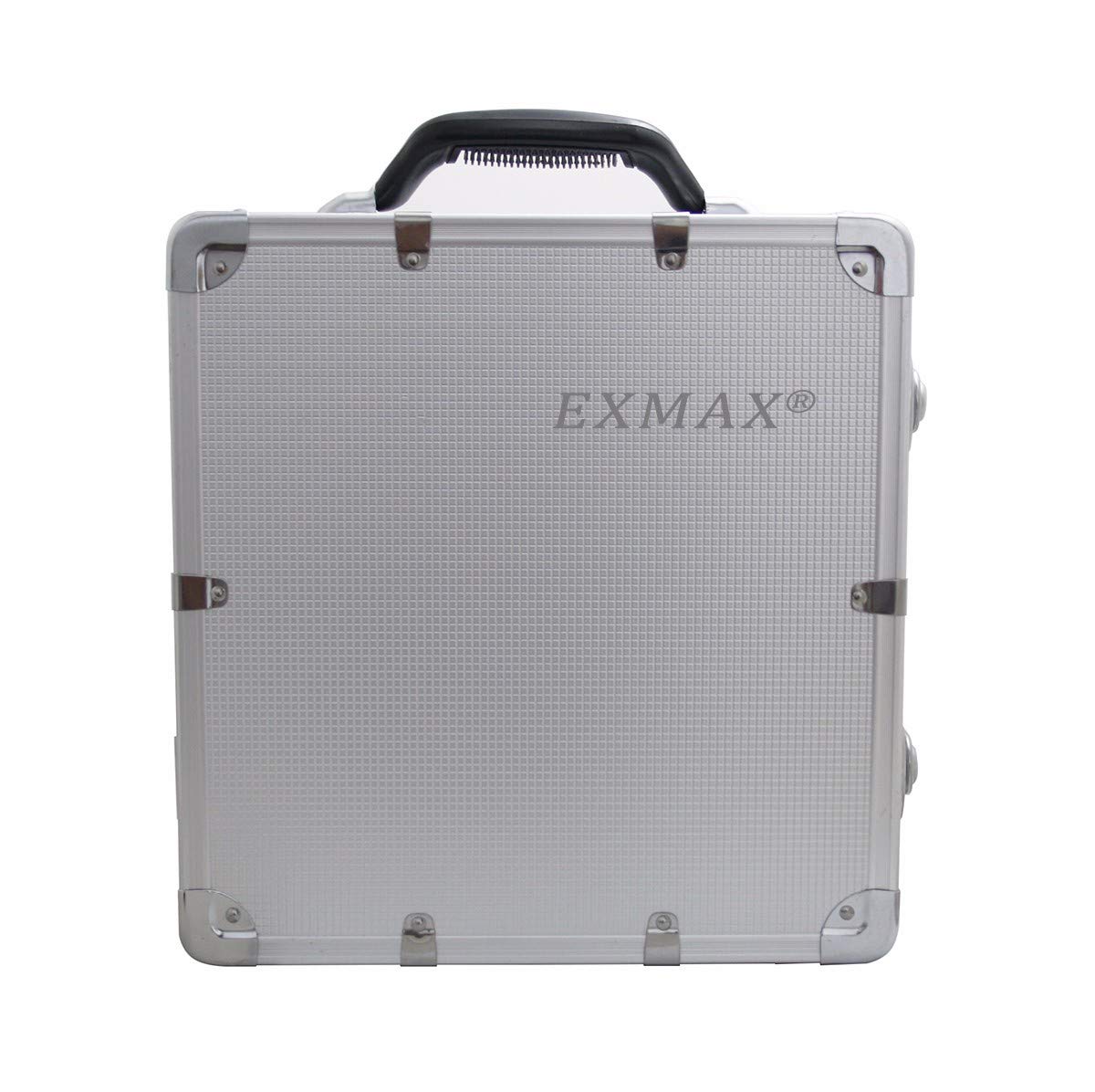 EXMAX 32-Slot Aluminum Alloy Charging Case with Mini USB Port - Professional Wireless Tour Guide System Transmitter & Receiver Charger - Perfect for Museums, Guided Tours & Events