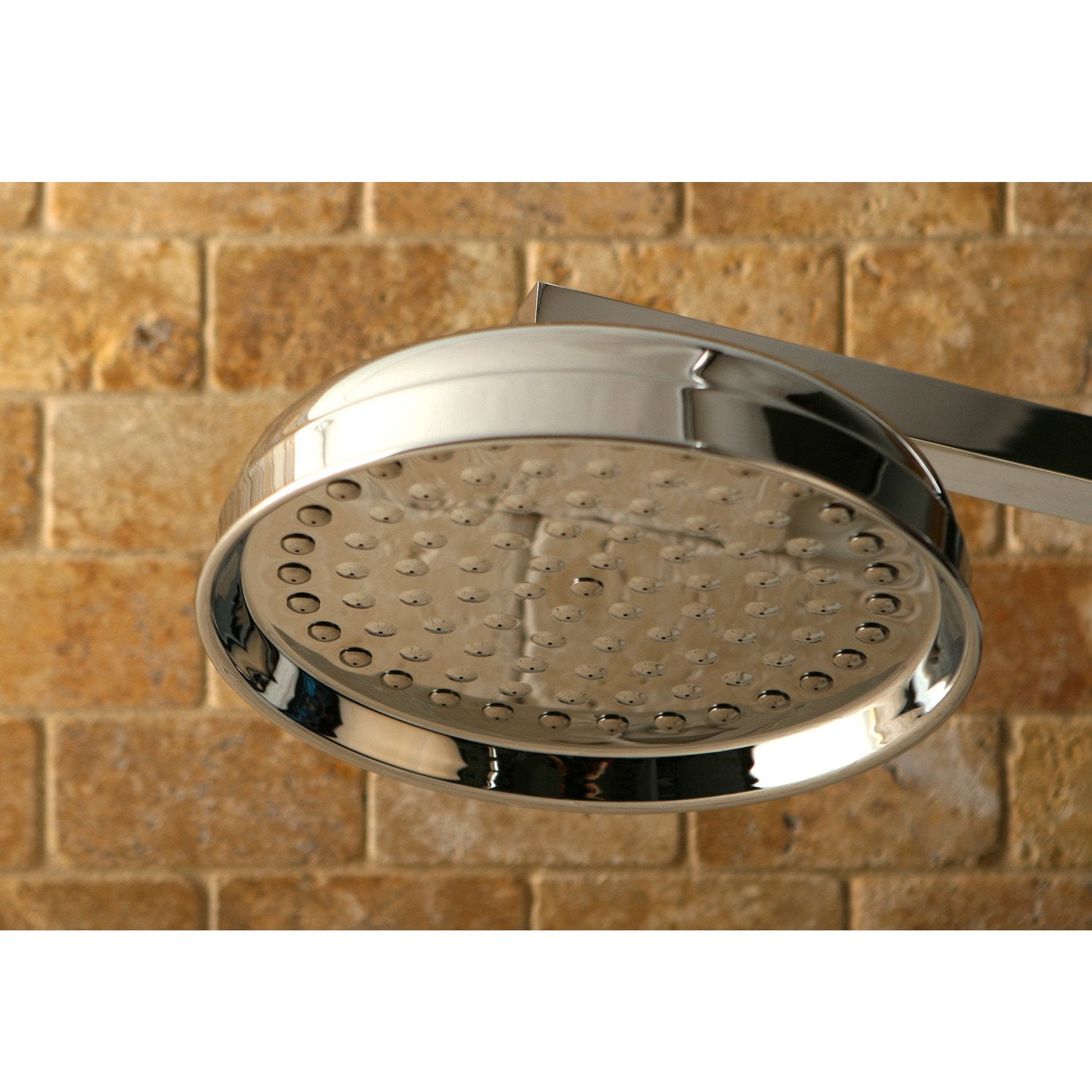 Premium Chrome 8-Inch Large Rain Shower Head - K124A1 for Luxurious Bathroom Upgrade | High Pressure Water Saving Design for Spa-Like Shower Experience