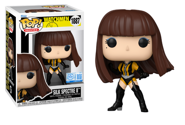 DC Watchman Silk Spectre II Funko Pop! Vinyl Figure - Collectible Comic Book Character for Display & Gifts
