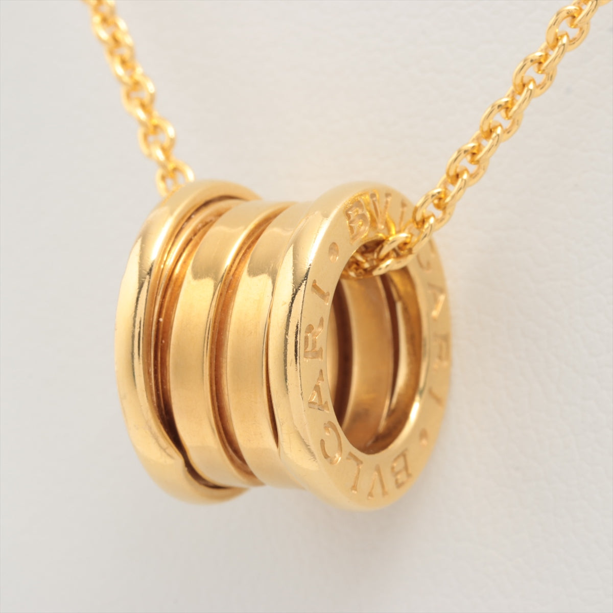 Bvlgari B.Zero 1 18K Yellow Gold Pendant Necklace for Women - Luxury Italian Jewelry Gift for Anniversary, Birthday & Special Occasions