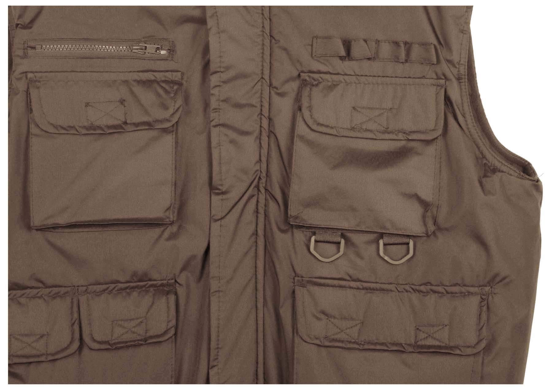 9 Crowns Men's Tactical Vest for Fishing & Hunting - Durable Outdoor Gear with Multiple Pockets - Perfect for Camping, Hiking & Airsoft Activities
