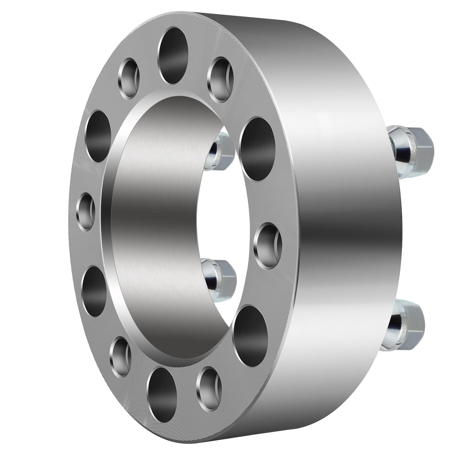 High-Quality 6x5.5 to 6x139.7 Wheel Spacers (2 Inch) - 12x1.25 Studs - Compatible with 2005-2017 Nissan Armada & 1998-2004 Nissan Frontier - Set of 4 - Enhance Vehicle Stance & Off-Road Performance
