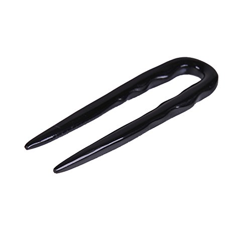 Marycrafts Buffalo Horn Hair Fork - Handmade Hairpick for Women, 3