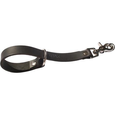 HoldFast Gear Camera Leash - Water Buffalo Leather Neck Strap for DSLR & Mirrorless Cameras - Secure & Comfortable Black Camera Strap for Photographers - Perfect for Travel, Wedding & Outdoor Photography