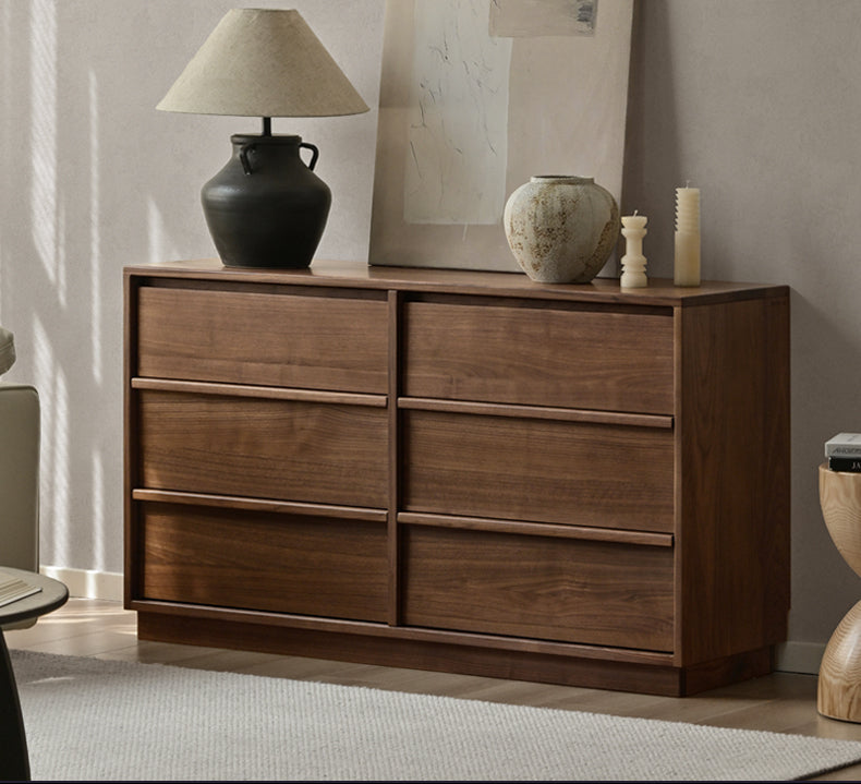 Premium Black Walnut Solid Wood Storage Box - Handcrafted Organizer for Jewelry, Keepsakes & Home Decor | Perfect for Bedroom, Office & Gift Giving