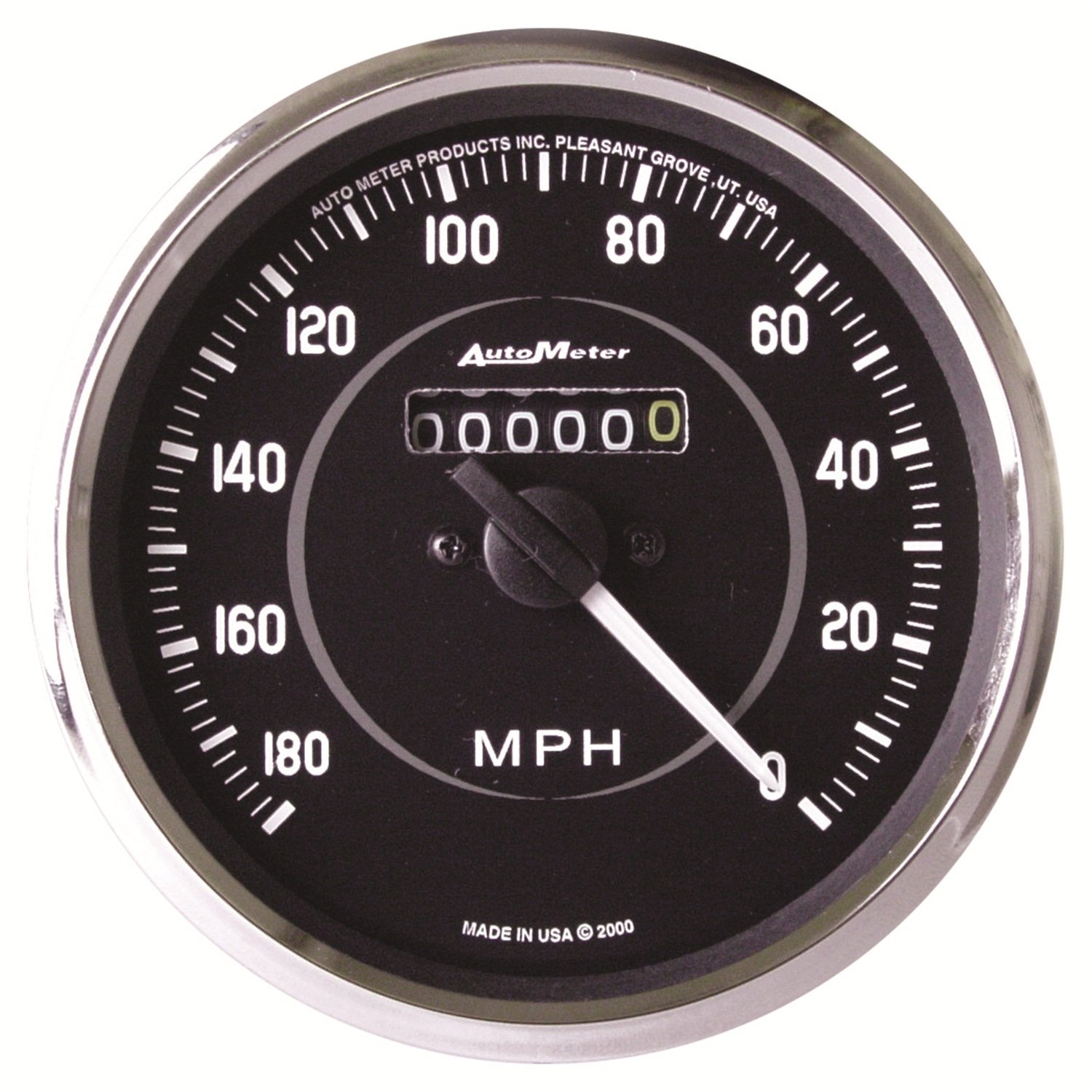 Auto Meter 201006 Cobra Mechanical Oil Pressure Gauge - 0-100 PSI, 2-1/16