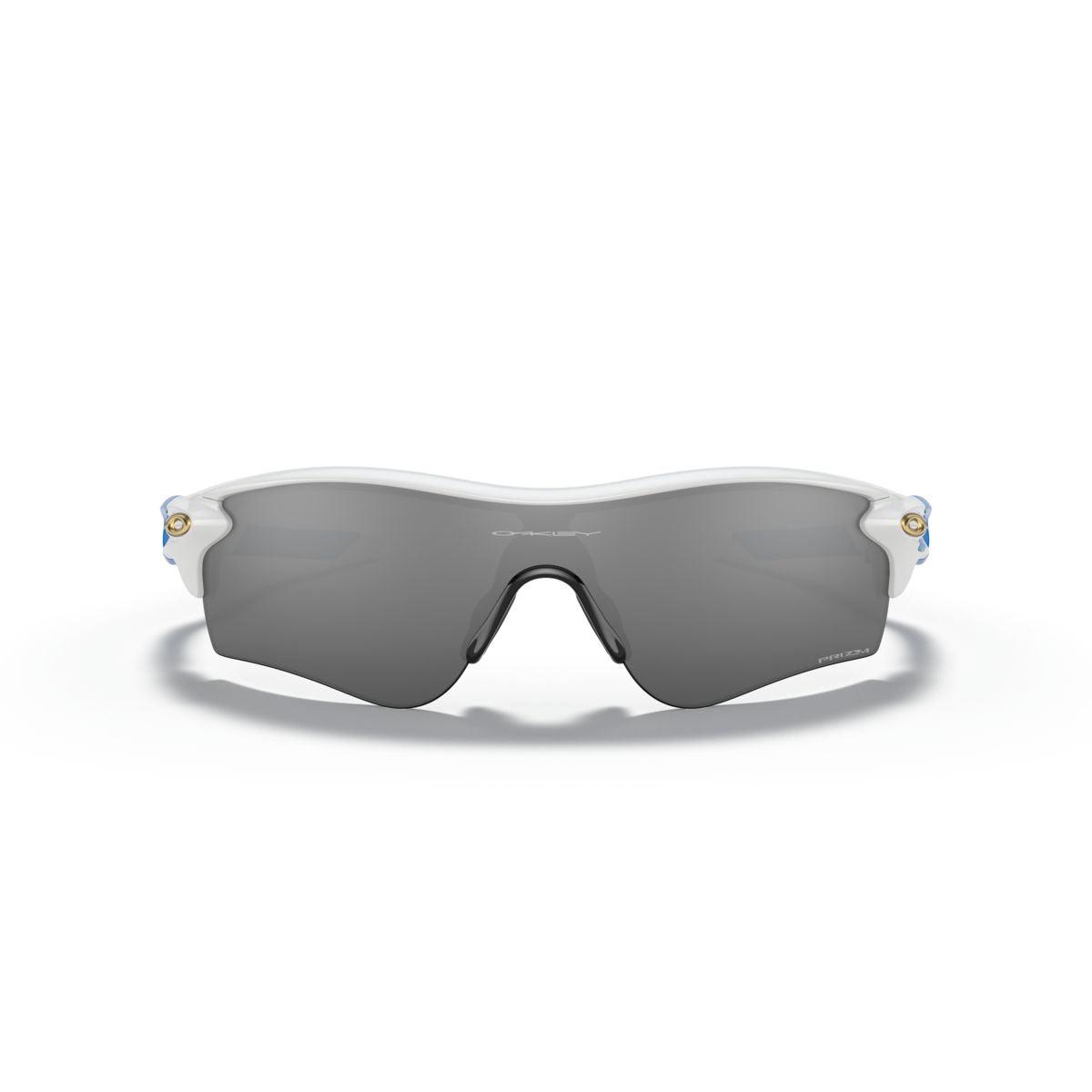 Oakley Radarlock Path Sunglasses - Polished White Frame with Prizm Black Lenses, Low Bridge Fit (Model 0OO9206 920647) - Perfect for Running, Cycling & Outdoor Sports