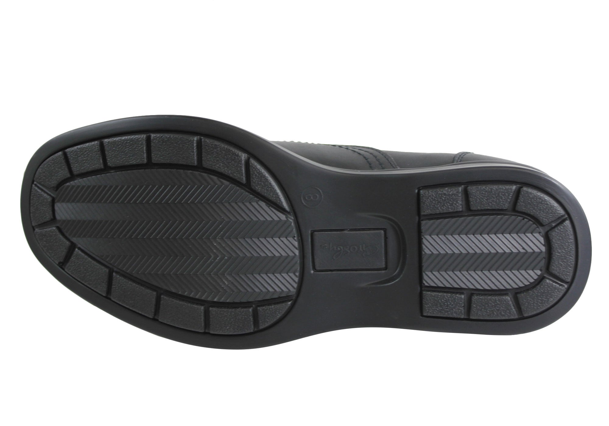 Grosby Men's Genuine Leather Comfort Shoes - Slip On Casual Loafers for Walking, Office & Travel