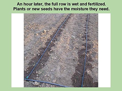 20 Rows x 50 Ft Vegetable Garden Drip Irrigation Kit - Efficient Watering System for Home Gardens, Raised Beds & Greenhouses - Save Water & Grow Healthier Plants