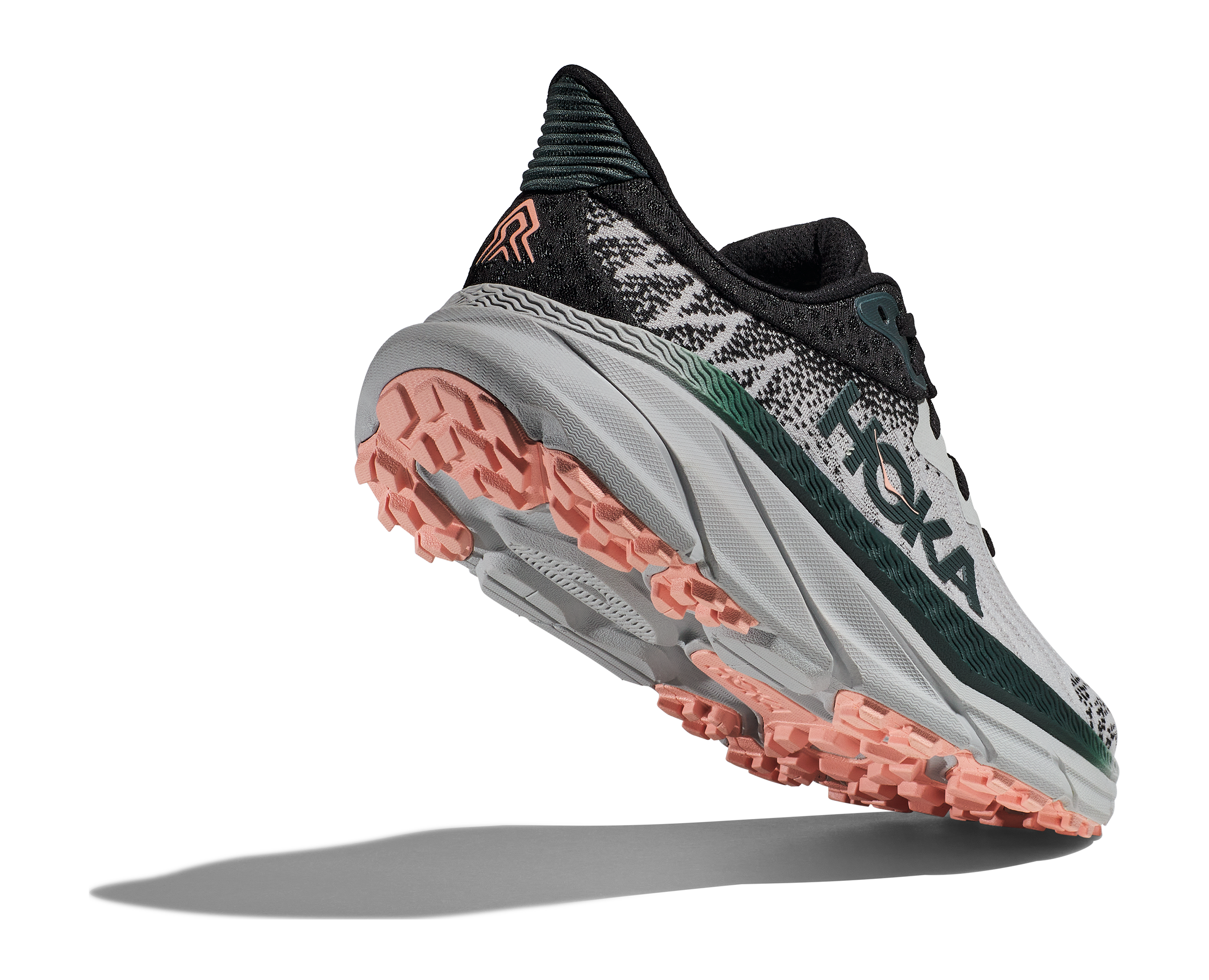 Women's HOKA Challenger 7 Running Shoes - Lightweight Trail & Road Sneakers for Women, HMSP Harbor Mist/Spruce - Perfect for Hiking, Jogging & Outdoor Adventures