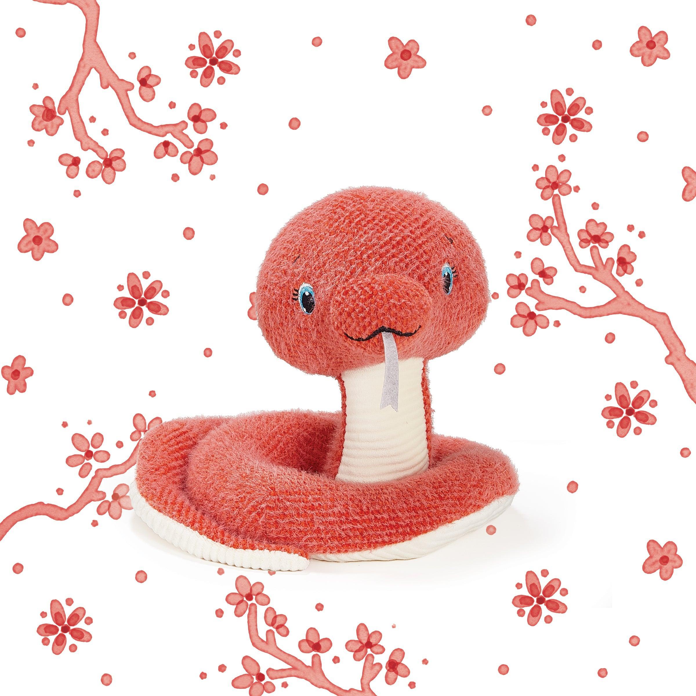 Year of the Snake Chinese Zodiac Charm - 2025 Lunar New Year Gift & Feng Shui Decor for Home & Office - Perfect for Snake Year Birthdays & Chinese New Year Celebrations