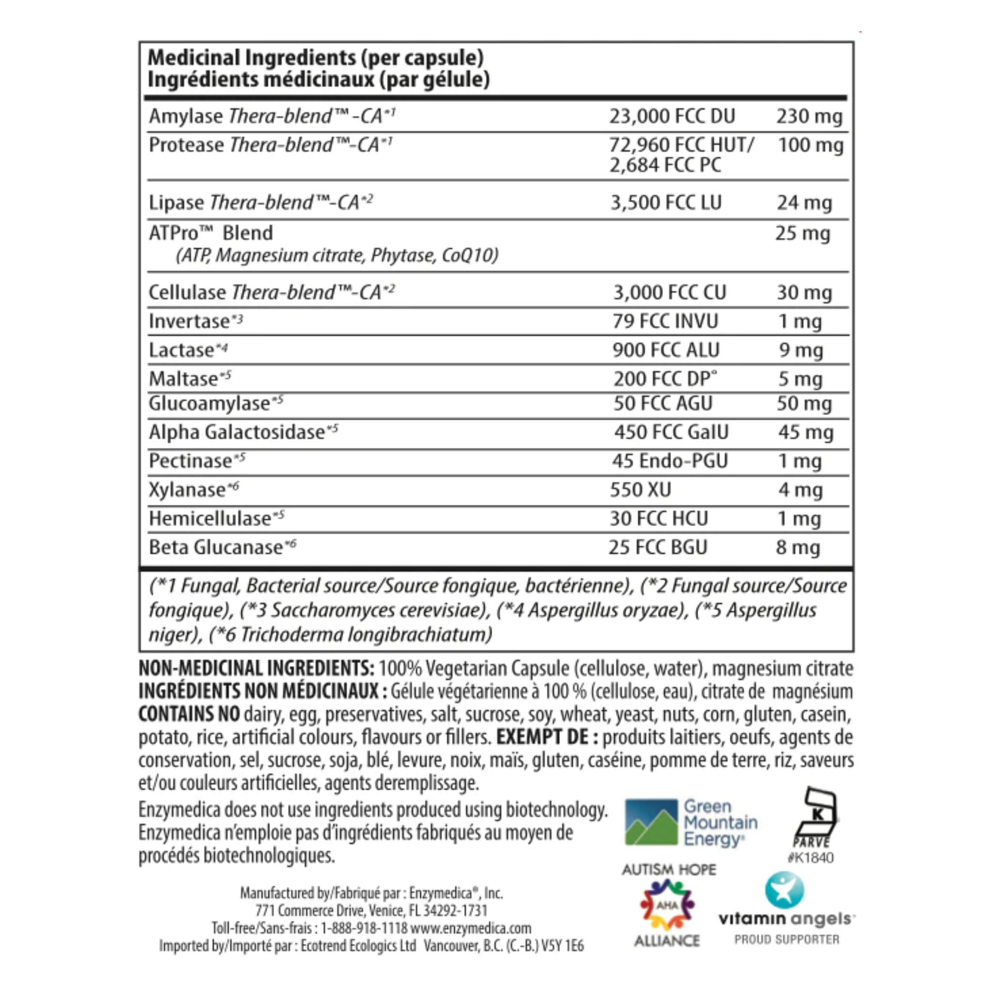 Digest Gold - Premium Digestive Enzyme Supplement for Gut Health & Digestion Support - Ideal for Bloating, Gas Relief & Nutrient Absorption - Use Daily for Optimal Digestion After Meals