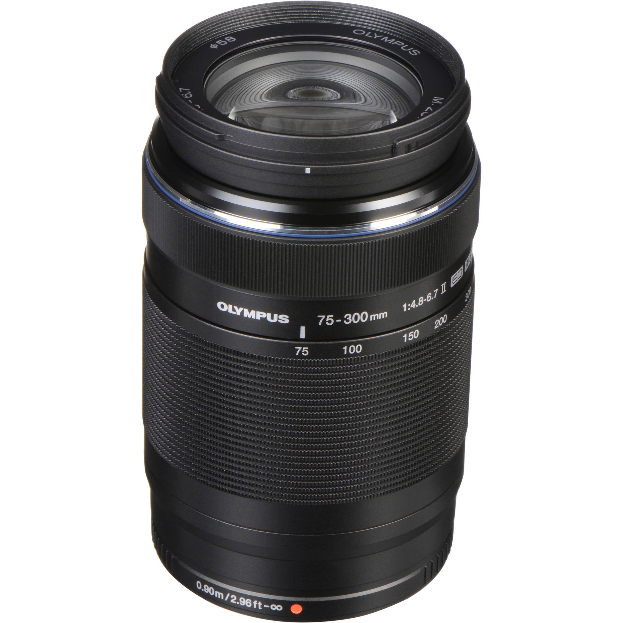 Olympus M.Zuiko Digital ED 75-300mm f/4.8-6.7 II Telephoto Zoom Lens for Micro Four Thirds Cameras - Perfect for Wildlife, Sports & Travel Photography