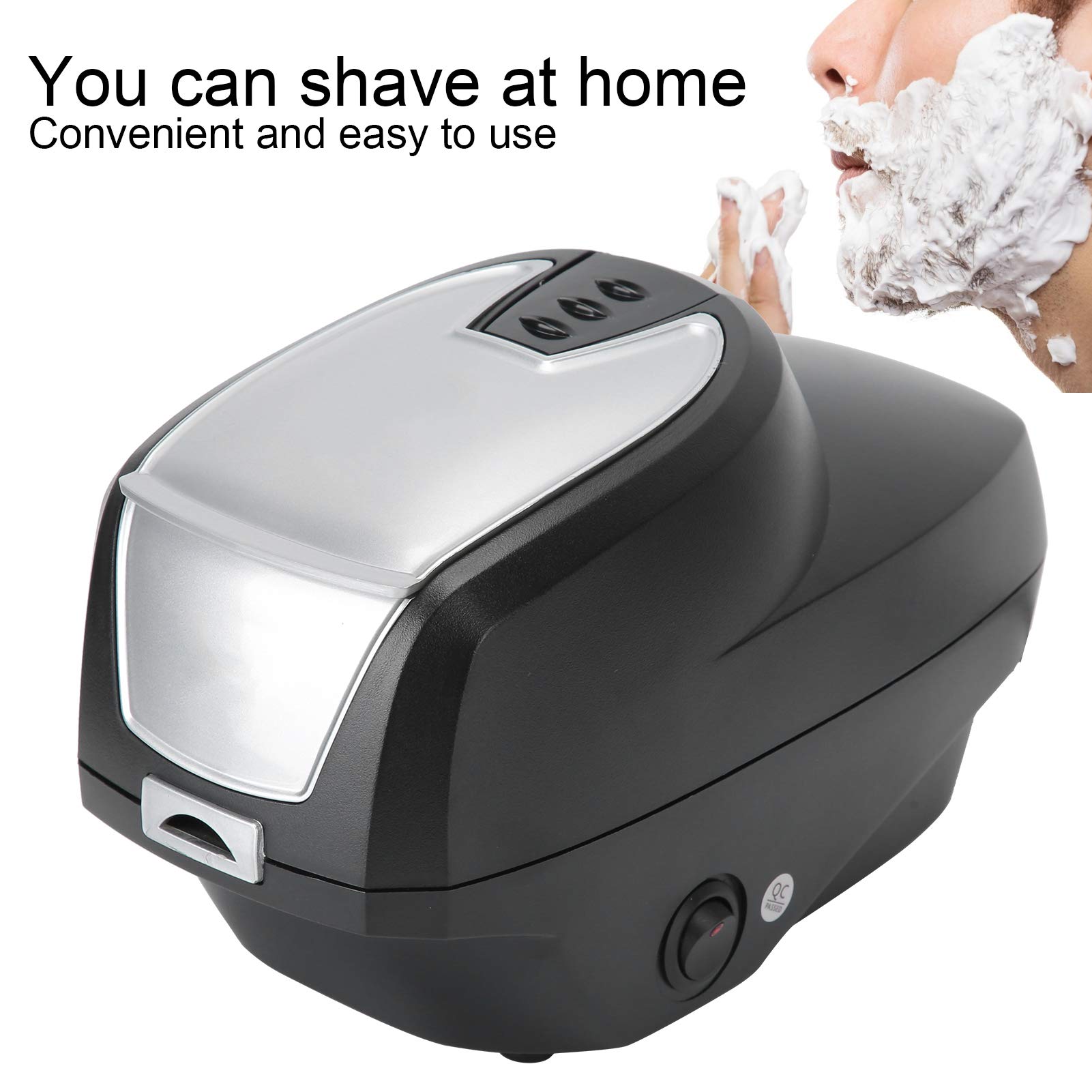 Best Barber Hot Lather Machine for Men - Professional Foaming Shaving Cream Warmer for Grooming - Perfect Gift for Husband, Dad & Barbers - Home & Salon Use