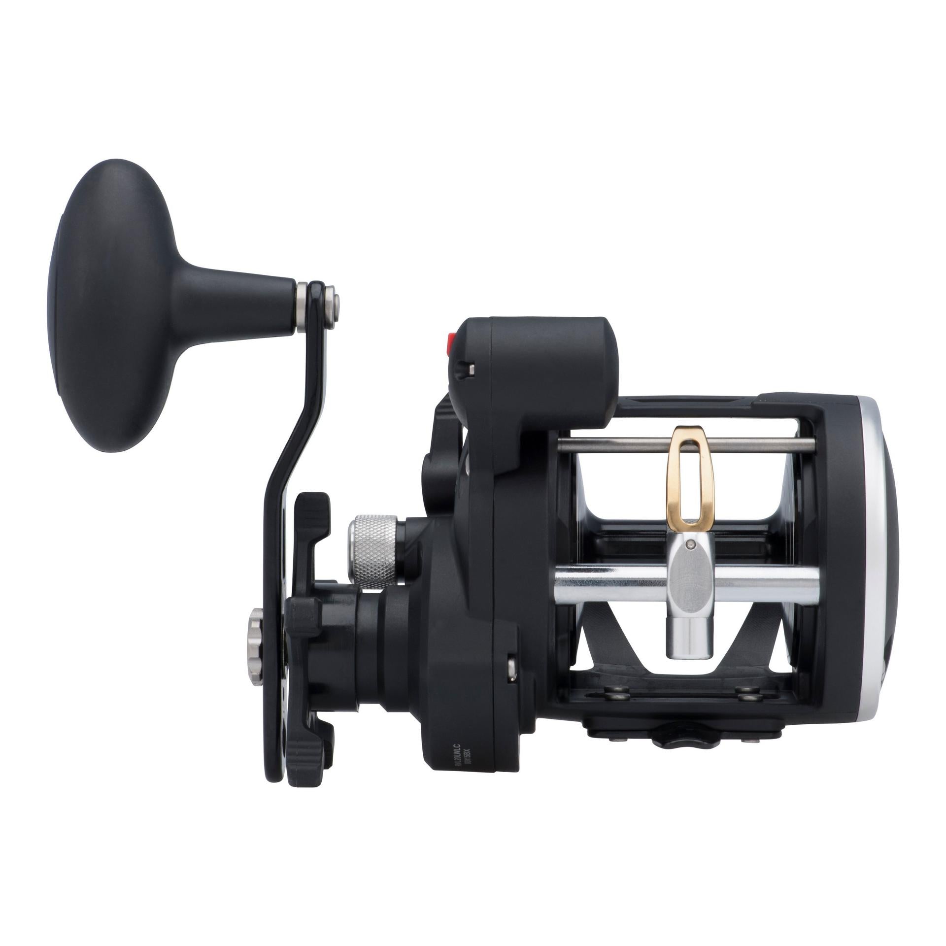 Rival™ Level Wind Conventional Fishing Reel - Smooth Casting & Retrieval for Freshwater & Saltwater Angling - Perfect for Bass, Trout, and Offshore Fishing