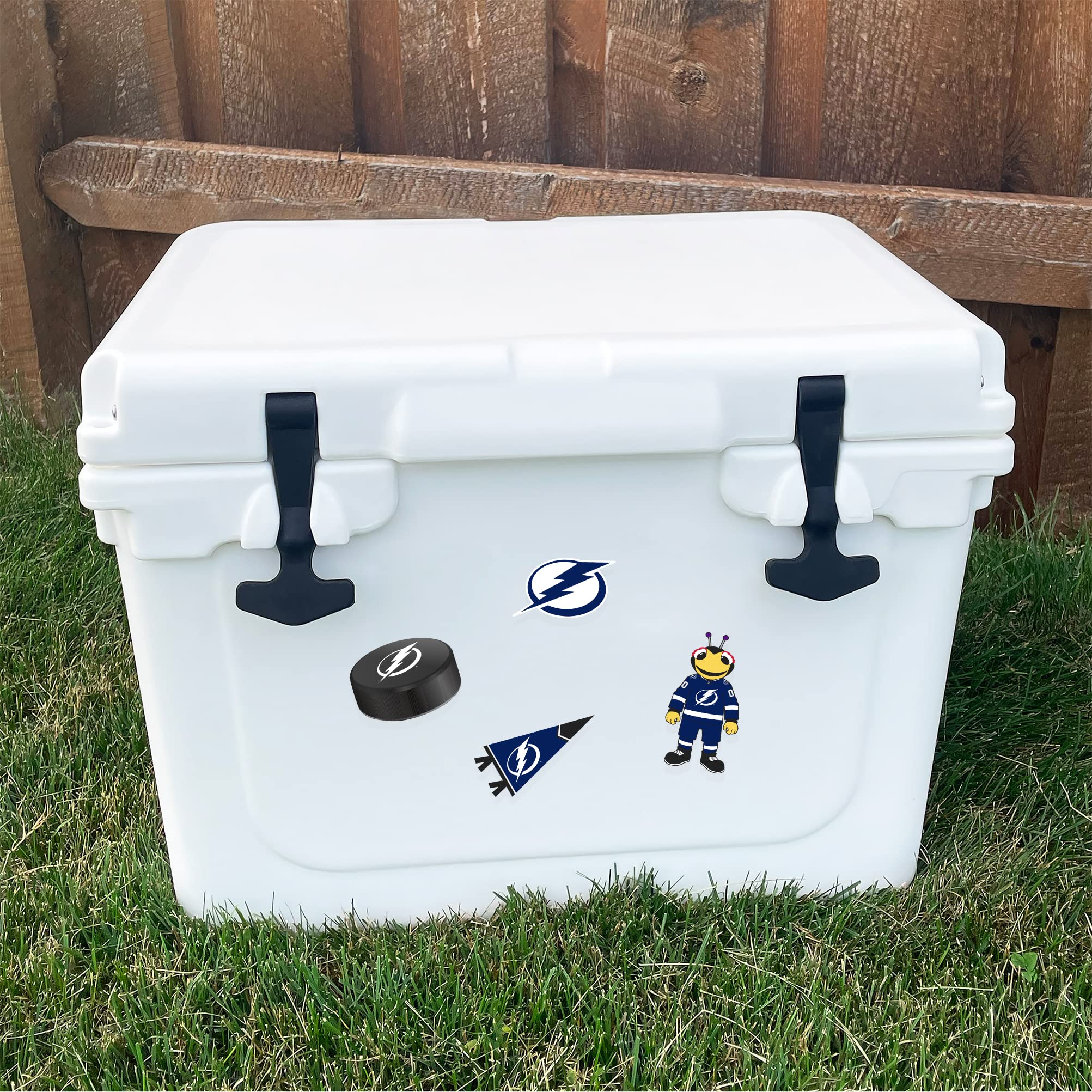 NHL Tampa Bay Lightning Team Desert Cactus Vinyl Decal Sticker - Waterproof Laptop, Car, Water Bottle, Scrapbook Decoration for Hockey Fans & Sports Enthusiasts