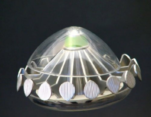 Konami SF Movie Selection Mystery Disc UFO-04 YOU F-O UFO Collectible Toy - Perfect for Sci-Fi Fans, Movie Collectors, and UFO Enthusiasts