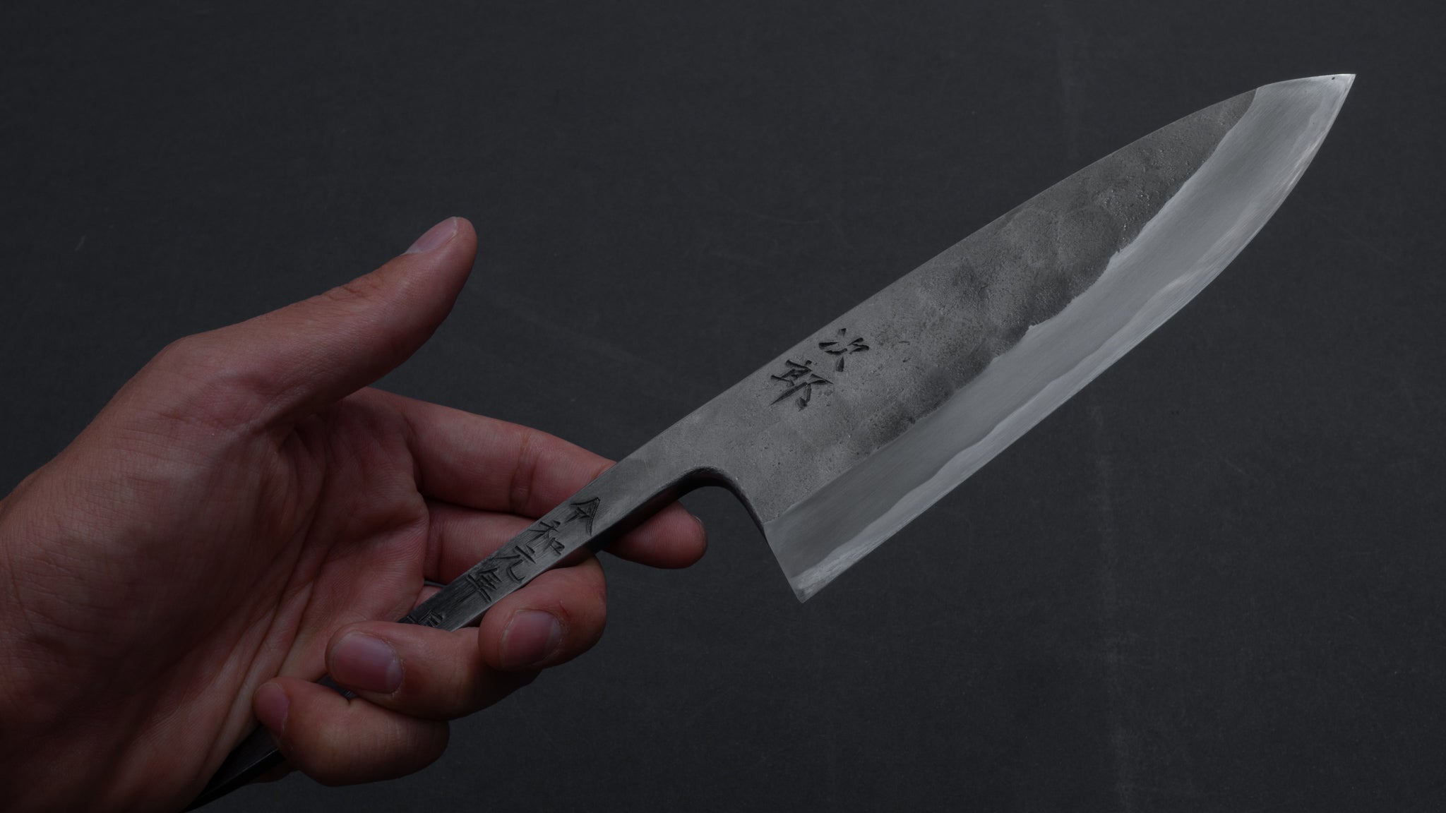 Premium Jiro Tsuchime Hand-Forged Deba Knife 150mm - Japanese High Carbon Steel Kitchen Knife for Sushi, Fish Filleting & Meat Cutting - Professional Chef & Home Cooking Essential