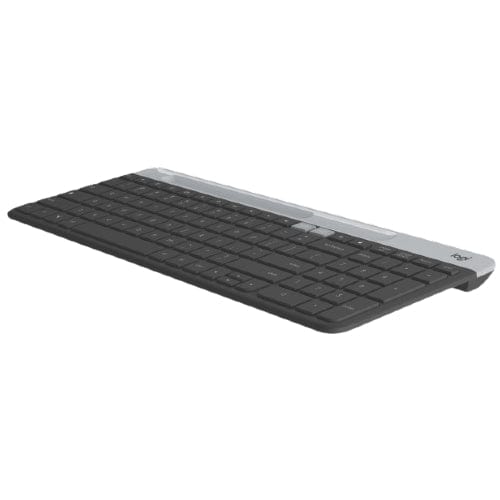 Logitech K580 Slim Multi-Device Bluetooth Keyboard - Wireless Keyboard for PC, Mac, iPad, iPhone - Quiet Typing for Office, Home & Travel Use