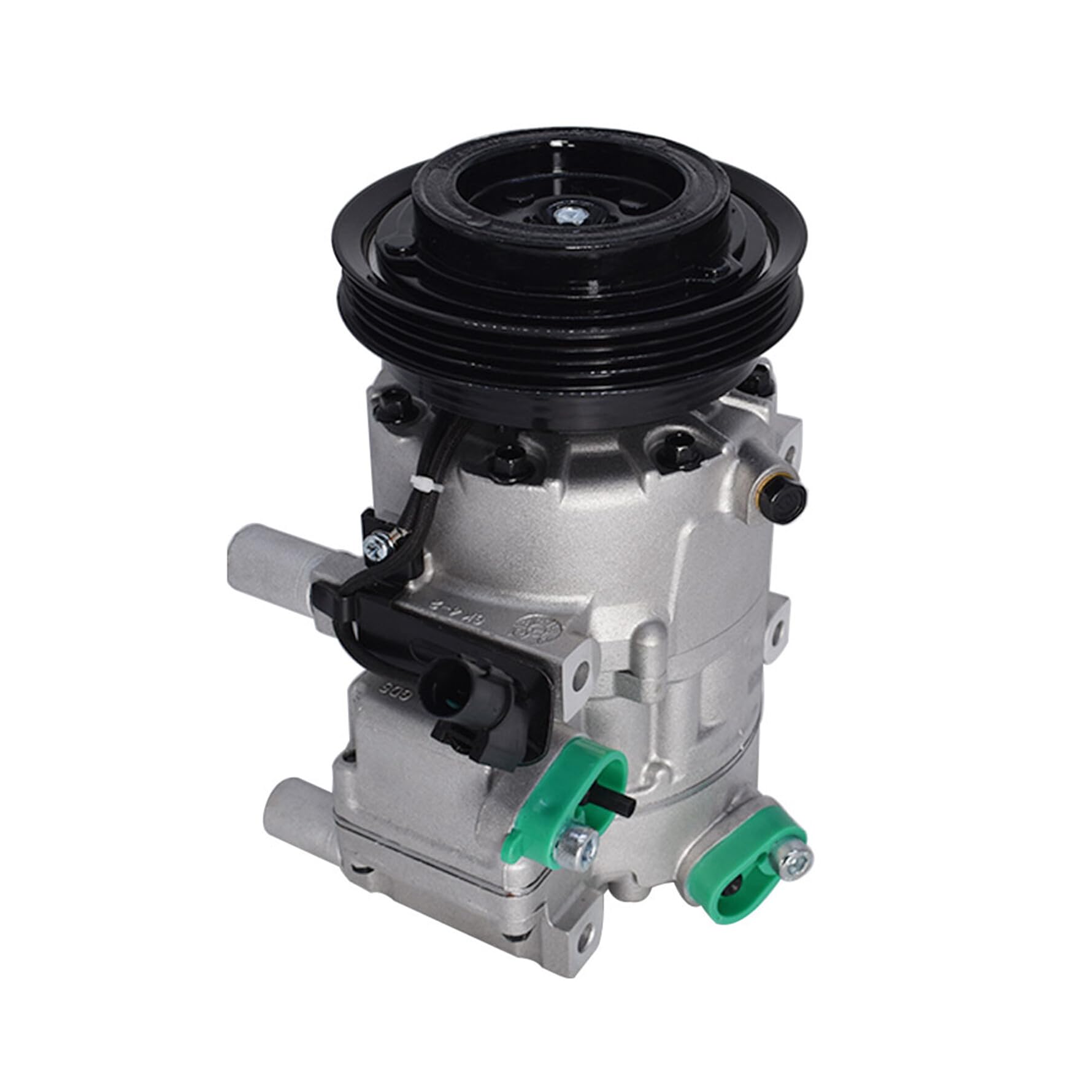 Munirater AC Compressor Assembly with Clutch Replacement for 2006-2009 Hyundai Accent 1.6L - Perfect for Car AC Repair & Summer Cooling System Maintenance