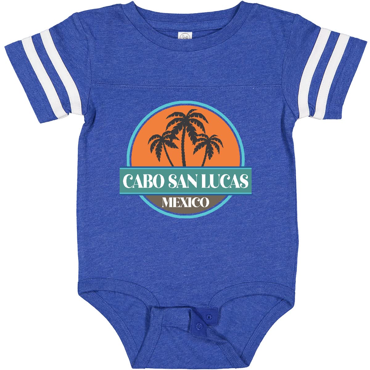 Inktastic Cabo San Lucas Beach Vacation Baby Bodysuit - Cute Summer Outfit for Infants, Soft Cotton Onesie with Fun Beach Design - Perfect for Family Vacations, Beach Trips and Photo Shoots
