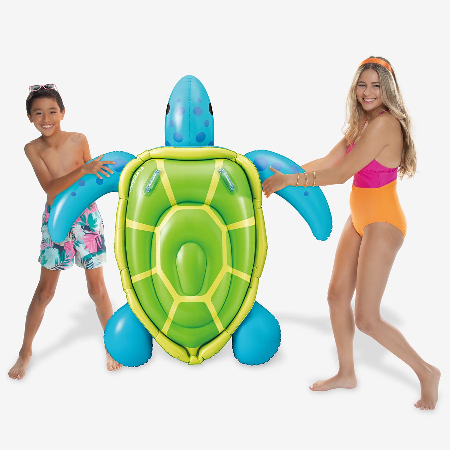 Funsicle Turtle Time Ride On Toy for Kids - Interactive Push and Ride Toddler Car with Lights & Sounds - Perfect for Indoor & Outdoor Playtime Fun
