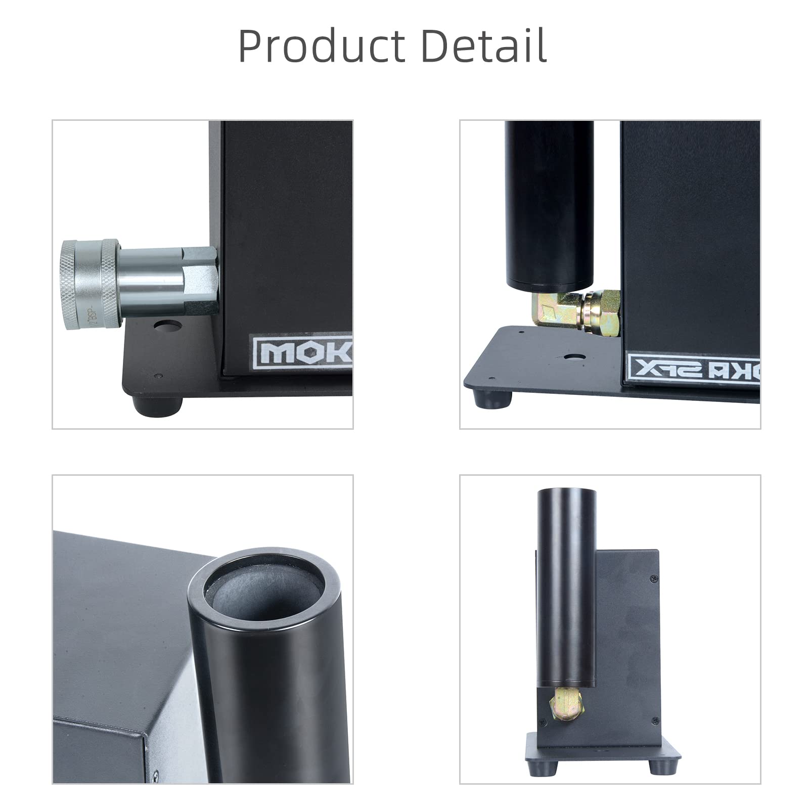 DMX Controlled Single Pipe Digital CO2 Jet Machine with 3M Gas Hose - Perfect for Party, Stage, DJ Events & Nightclub Shows
