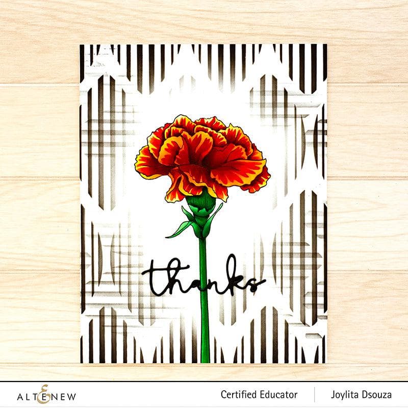 Build A Garden: Grand Carnations Add-On Die Set for DIY Floral Cards & Scrapbooking | Perfect for Home Decor & Craft Projects