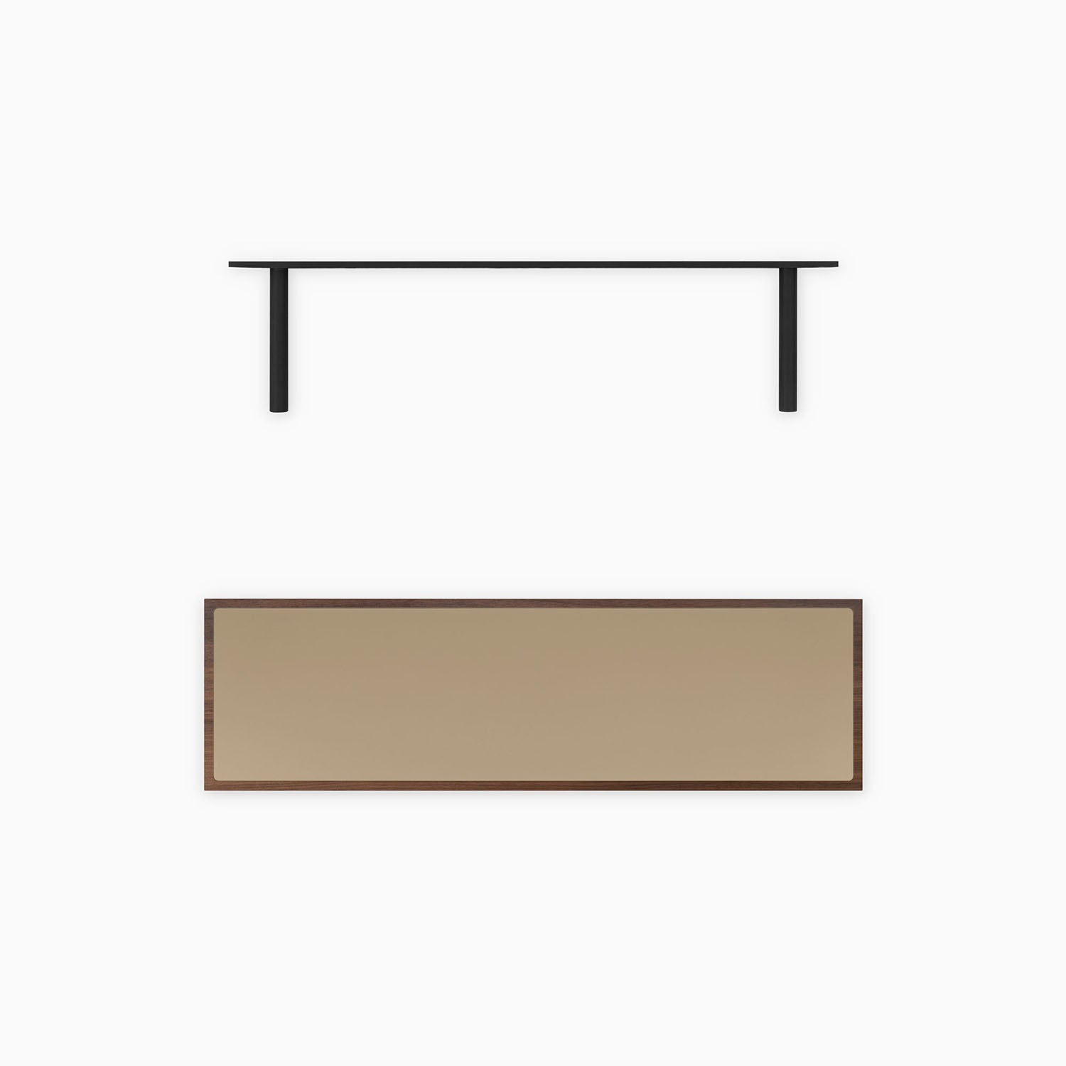 Aksel Solid Walnut Floating Shelf - Handcrafted Wood Wall Shelf for Living Room, Bedroom, or Office Decor - Perfect for Displaying Books, Photos, and Decorative Items