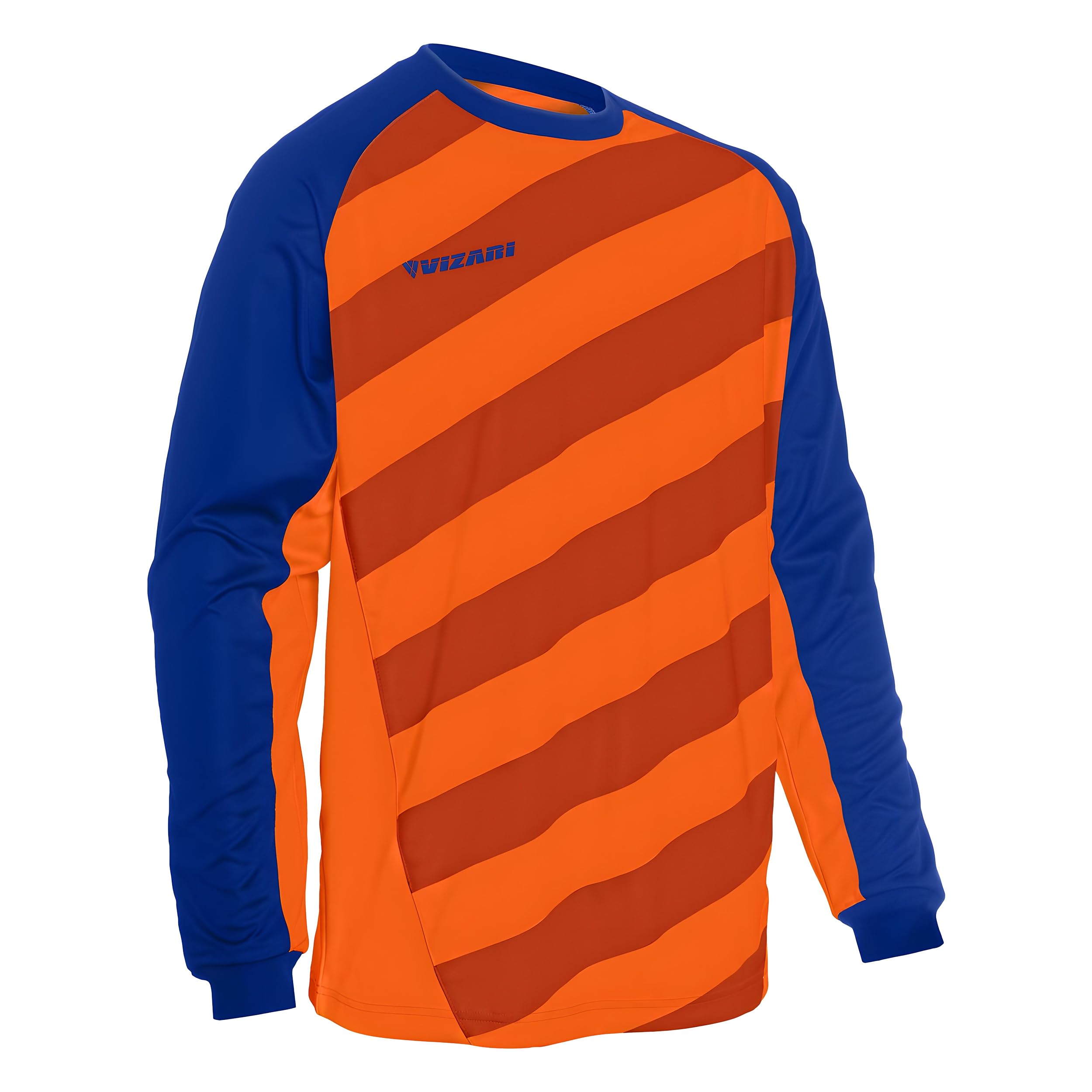 Vizari Professional Soccer Goalkeeper Jersey for Adults - Breathable Long Sleeve Shock-Absorbing Goalie Shirt for Training & Matches - Perfect for Field Play, Practice, and Casual Wear
