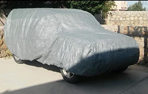 All Weather 3 Layer SUV Car Cover for 2007-2011 GMC Acadia - Waterproof Windproof Dustproof Breathable Auto Protection - Perfect for Outdoor Parking, Travel & Vehicle Storage