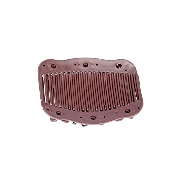 KAVIN Double-Sided Hair Comb Clip Bun Maker - Hair Styling Tool for Women & Girls - Multi-Color (M4) - Perfect for Updos, Ponytails & Everyday Hairstyles