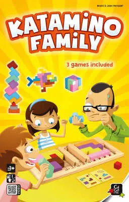 Katamino Family Wooden Puzzle Game - Educational Brain Teaser for Kids & Adults - Perfect for Family Game Night & Classroom Learning Activities