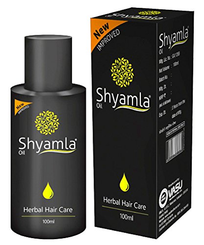 Vasu Herbals Ayurvedic Shyamala Hair Oil 100ml - Natural Hair Growth Treatment for Dry & Damaged Hair - Promotes Thicker & Stronger Hair - Perfect for Daily Hair Care & Scalp Massage