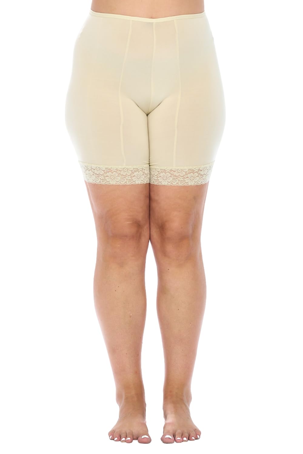 Undersummers Fusion Slip Shorts for Women - 9” Inseam Anti-Chafing Thigh Shorts Under Dresses | Perfect for Summer, Work, Travel & Active Wear