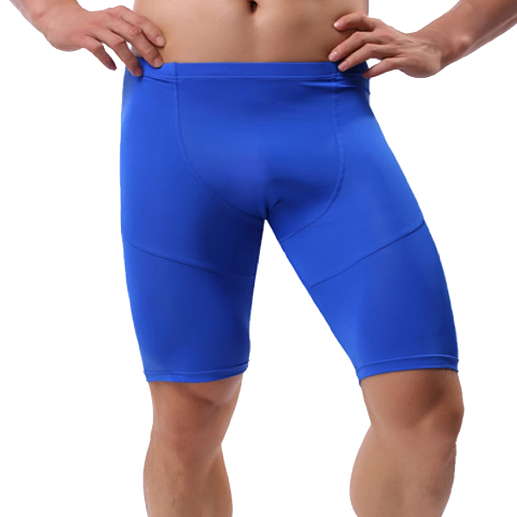 Huimingda Men's Compression Shorts - Stretchy Underwear Baselayer for Running, Training, Fitness & Jogging - Moisture Wicking & Breathable for Workouts & Sports Activities