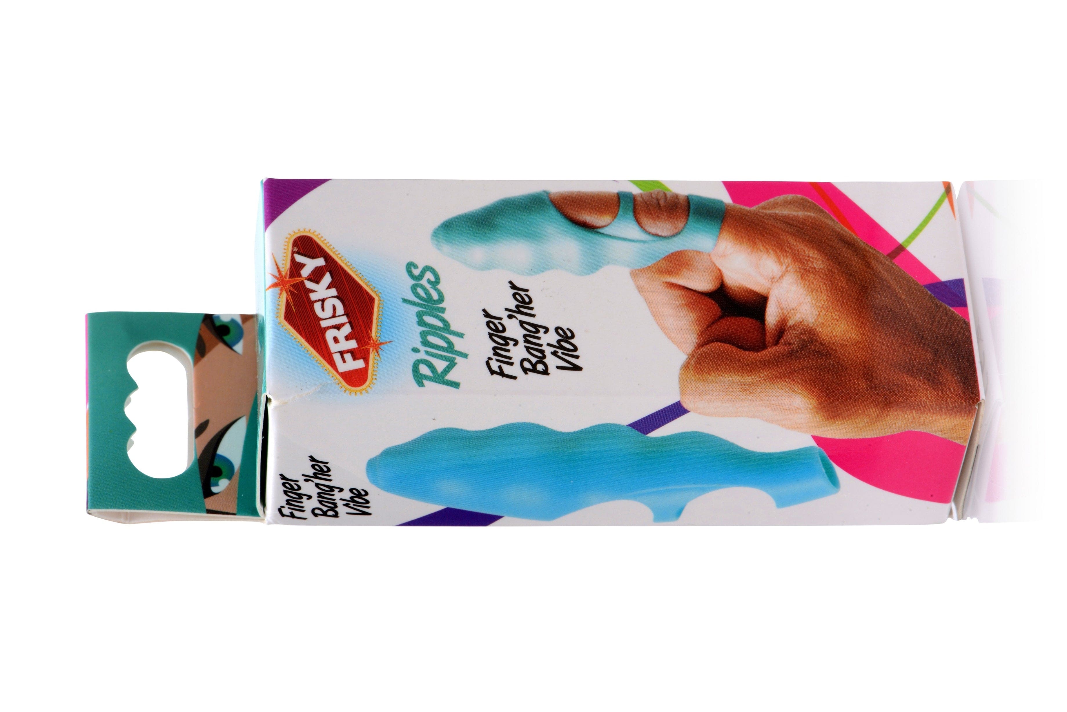 Ripples Finger Bang Her Vibe Teal - Premium Adult Pleasure Toy for Women, Discreet & Powerful Clitoral Stimulator - Perfect for Solo Play & Couples Intimacy
